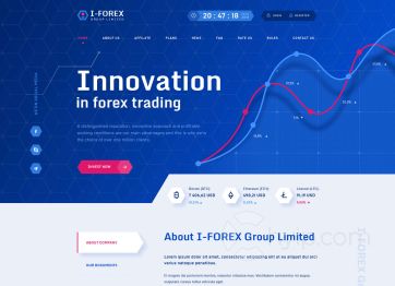 Изображение шаблона IForex HYIP проекта