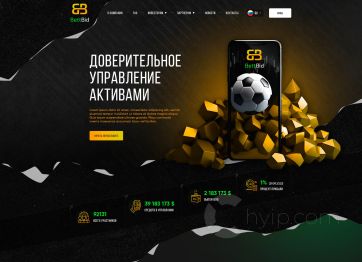 Изображение шаблона Bettbid HYIP проекта